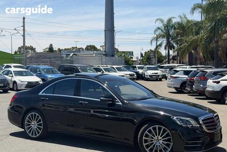 Black 2020 Mercedes-Benz S-Class Sedan S450