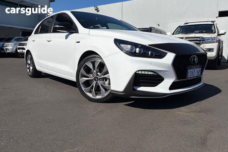 White 2022 Hyundai I30 Hatchback N Line