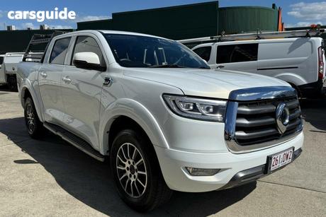 White 2021 GWM UTE Dual Cab Utility Cannon (4X4)