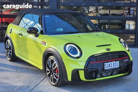 Yellow 2022 Mini Convertible Convertible Jcw Classic