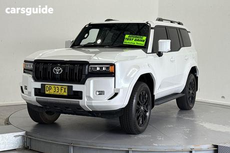 White 2024 Toyota Landcruiser Prado Wagon Vx