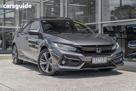 Grey 2020 Honda Civic Hatchback Vti-Lx