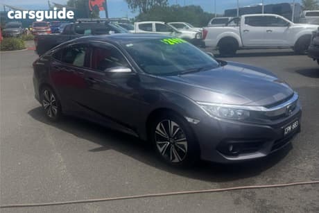 Grey 2018 Honda Civic Sedan Vti-L