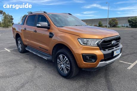 Orange 2021 Ford Ranger Double Cab Pick Up Wildtrak 2.0 (4X4)