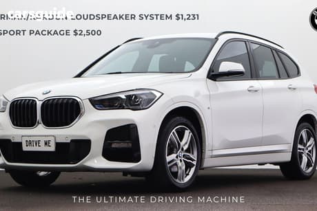 White 2020 BMW X1 Wagon Sdrive 18I