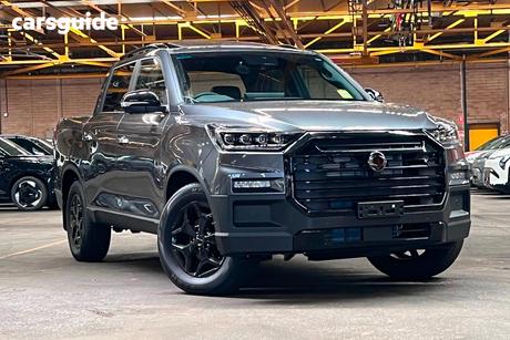 Grey 2025 Kgm Musso Xlv Crew Cab Pickup Ultimate