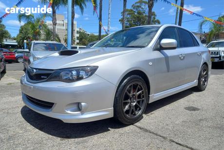 Silver 2009 Subaru Impreza Sedan Wrx (Awd)