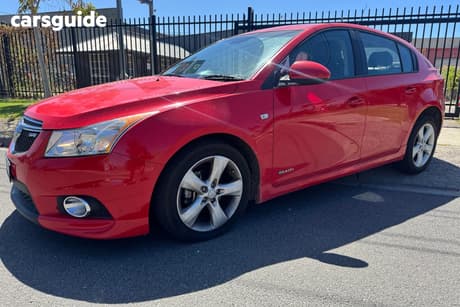 Red 2012 Holden Cruze Hatchback Sri