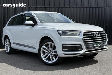 White 2017 Audi Q7 Wagon 3.0 Tdi Quattro (160Kw)