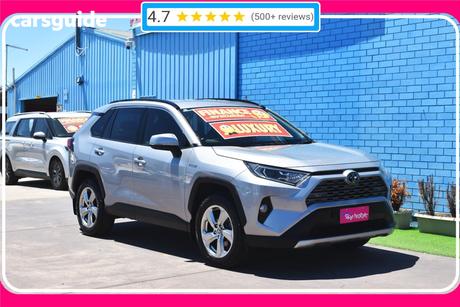 Silver 2020 Toyota RAV4 Wagon Gxl (2Wd) Hybrid