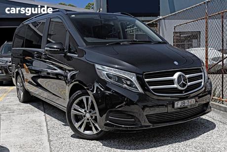 Black 2015 Mercedes-Benz V250 Wagon D Avantgarde
