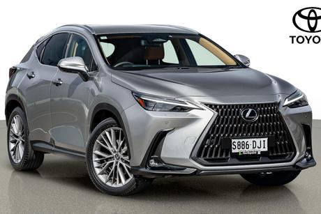 Silver 2023 Lexus NX350H Wagon Sports Luxury Hybrid 2Wd