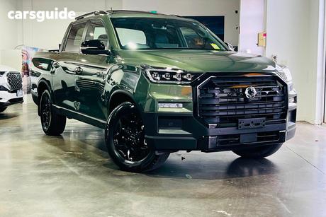 Green 2025 Kgm Musso Xlv Crew Cab Pickup Ultimate