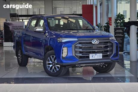 Blue 2022 LDV T60 Double Cab Utility Mega Tub (4X4)