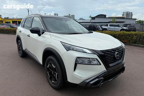 White 2025 Nissan X-Trail Wagon N-Trek (4Wd)