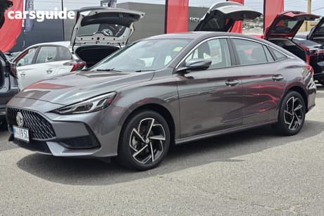 Grey 2025 MG MG5 Sedan Essence