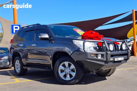 Grey 2011 Toyota Landcruiser Prado Wagon Gxl (4X4)