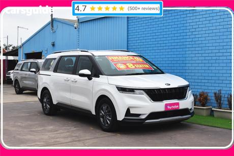 White 2020 Kia Carnival Wagon S