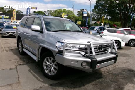 Silver 2018 Toyota Landcruiser Wagon Lc200 Sahara (4X4)