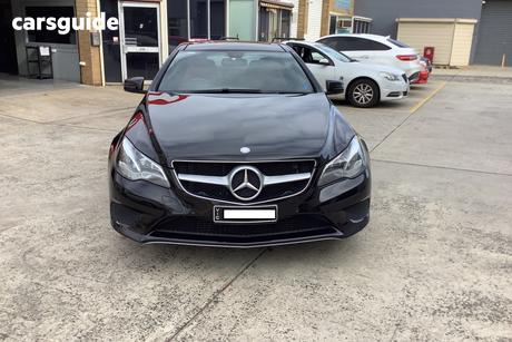 Black 2016 Mercedes-Benz E250 Coupe