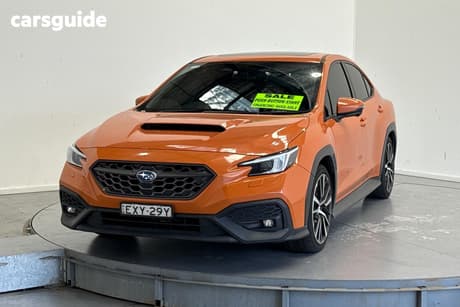 Orange 2022 Subaru WRX Sedan Ts (Awd)