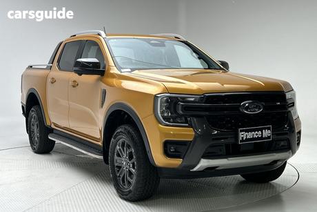 Yellow 2024 Ford Ranger Double Cab Pick Up Wildtrak 2.0 (4X4)