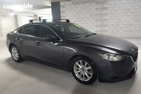 Grey 2014 Mazda 6 Sedan Touring