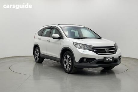 White 2013 Honda CR-V Wagon Vti-L (4X4)