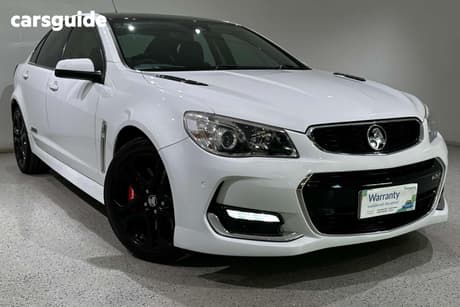 White 2016 Holden Commodore Sedan Ss-V Redline