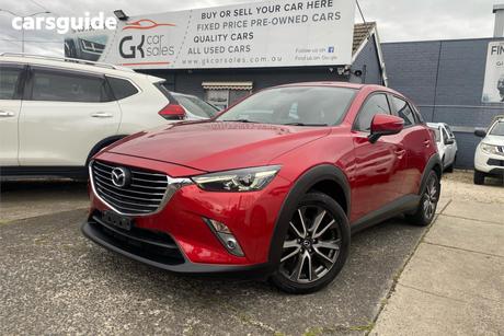 Red 2016 Mazda CX-3 Wagon S Touring (Awd)