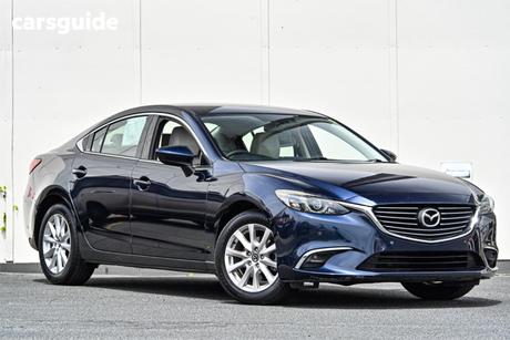 Blue 2015 Mazda 6 Sedan Touring