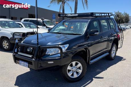 Blue 2018 Toyota Landcruiser Prado Wagon Gx (4X4)