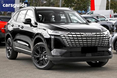 Black 2025 GWM Haval H6 Wagon Lux Hybrid