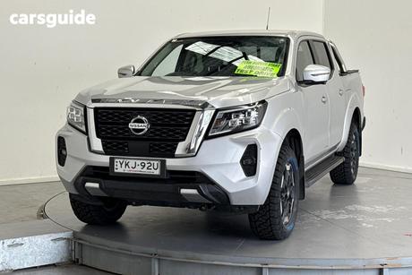 Silver 2023 Nissan Navara King Cab Pick Up St-X (4X4) Leather/No Sunroof