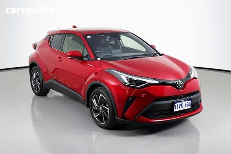 Red 2019 Toyota C-HR Hatchback Koba (Awd)