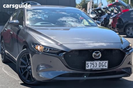 Grey 2025 Mazda Mazda3 Hatchback G25 Evolve Sp Vision