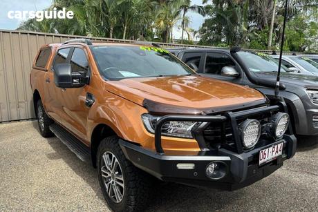 Orange 2020 Ford Ranger Double Cab Pick Up Wildtrak 2.0 (4X4)