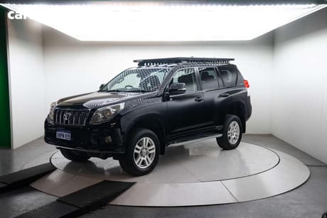 Black 2011 Toyota Landcruiser Prado SUV VX 4X4