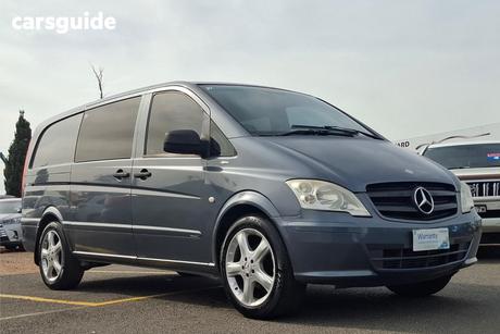 Grey 2011 Mercedes-Benz Vito Van 113Cdi Lwb