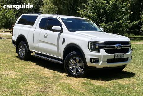 White 2024 Ford Ranger Super Cab Utility Xlt 2.0 (4X4)