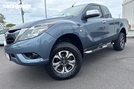 Blue 2016 Mazda BT-50 Freestyle Utility Xtr (4X4)