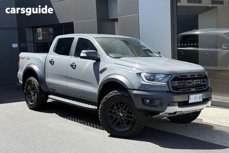 Grey 2019 Ford Ranger Double Cab Pick Up Raptor 2.0 (4X4)