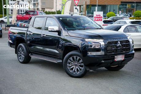 Black 2023 Mitsubishi Triton Double Cab Pick Up Gls (4X4)