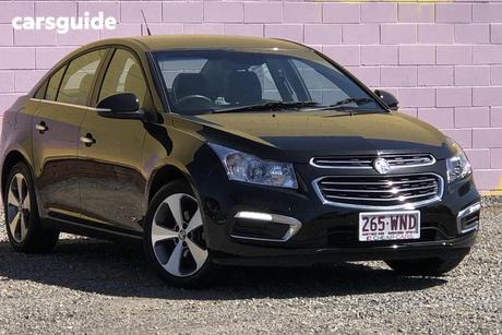 Black 2016 Holden Cruze Sedan Z-Series