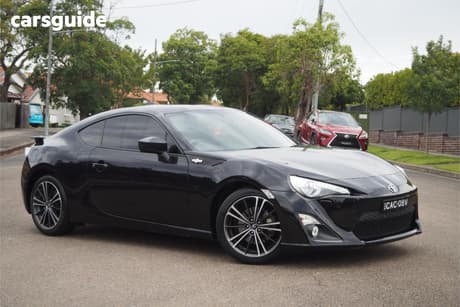 Black 2012 Toyota 86 Coupe Gts