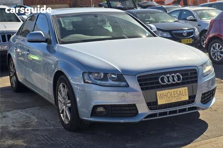 Blue 2008 Audi A4 Sedan 1.8 Tfsi