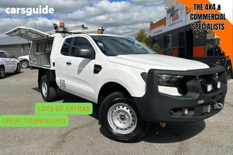 White 2019 Ford Ranger Super Cab Chassis Xl 3.2 (4X4)