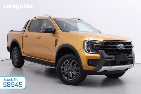 Yellow 2023 Ford Ranger Double Cab Pick Up Wildtrak 2.0 (4X4)