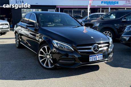 Black 2015 Mercedes-Benz C250 Sedan