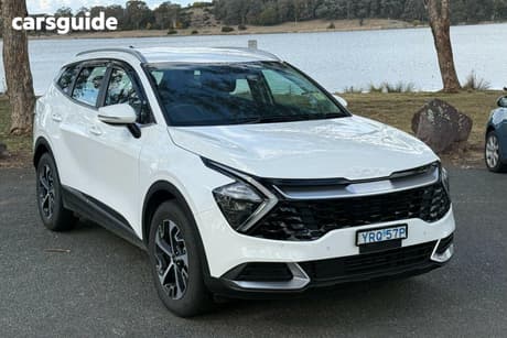 White 2025 Kia Sportage Wagon Sx Hev (Fwd)